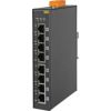 Unmanaged 8-port 10/100 Mbps PoE (PSE) Ethernet Switch with Metal Casing; +24 VDC InputICP DAS